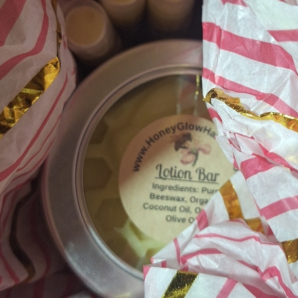 Organic Lip Balm & Lotion Bar SET - Picture 2 of 2